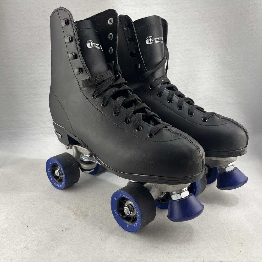 Chicago Premium Black 405 Quad Roller Skates– Men's 11